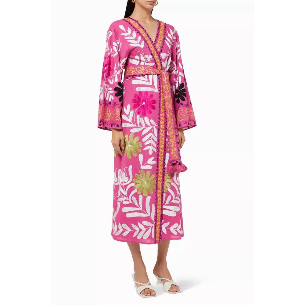 NEW ALEXIS dalie robe in aurora pink